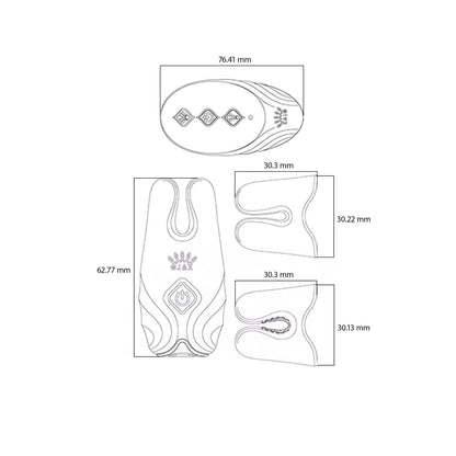 Zalo - Nave Vibrating Nipple Clamps