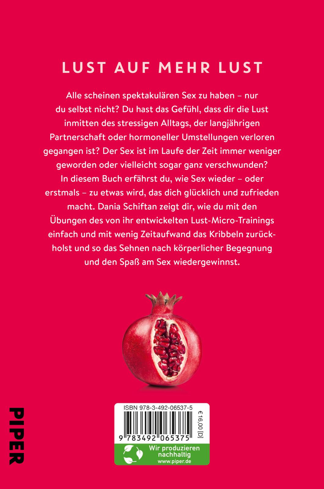 Das Comeback deiner Lust, Dania Schiftan Piper