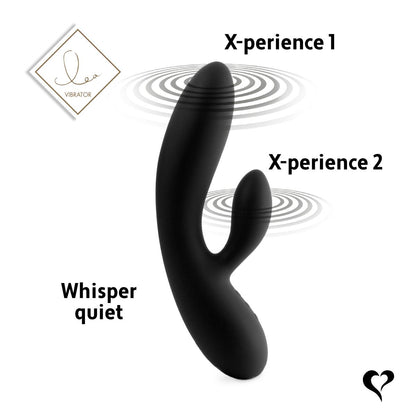 Lea - Rabbit-Vibrator - Black