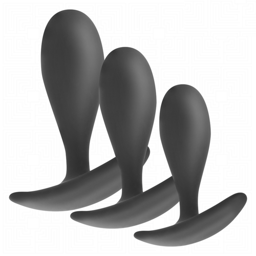 Anal Plug 3er-Set - symmetrisch