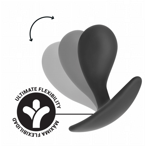 Anal Plug 3er-Set - gekrümmt