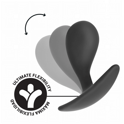 Anal Plug 3er-Set - gekrümmt