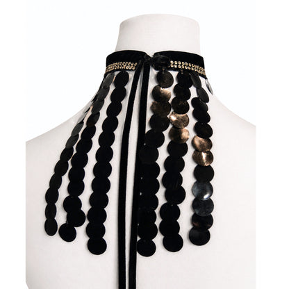 BLACK DROPS Chocker