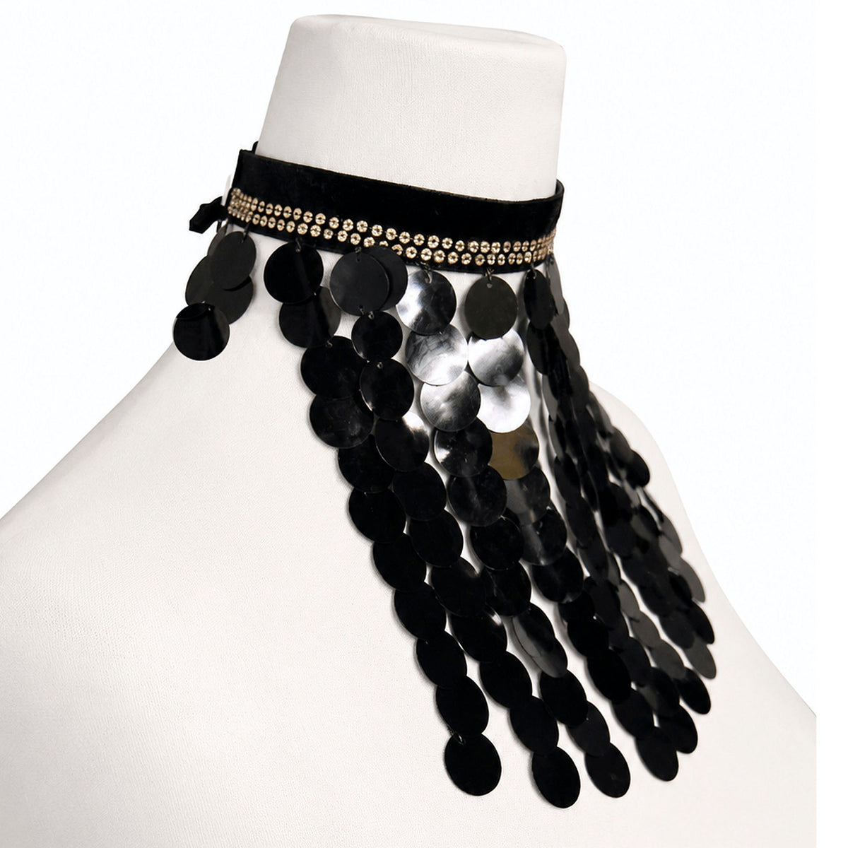 BLACK DROPS Chocker